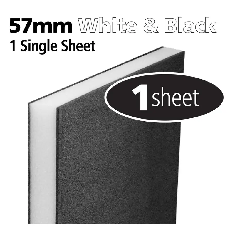 Fastcap Kaizen Foam, Black and White, 57mm (2-1/4-in) Thick