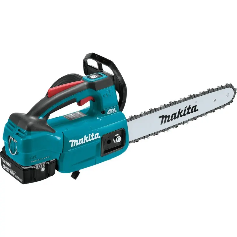 Makita XCU10SM1 18V LXT Lithium-Ion Brushless Cordless 12" Top Handle Chain Saw Kit (4.0 Ah) (Promo)