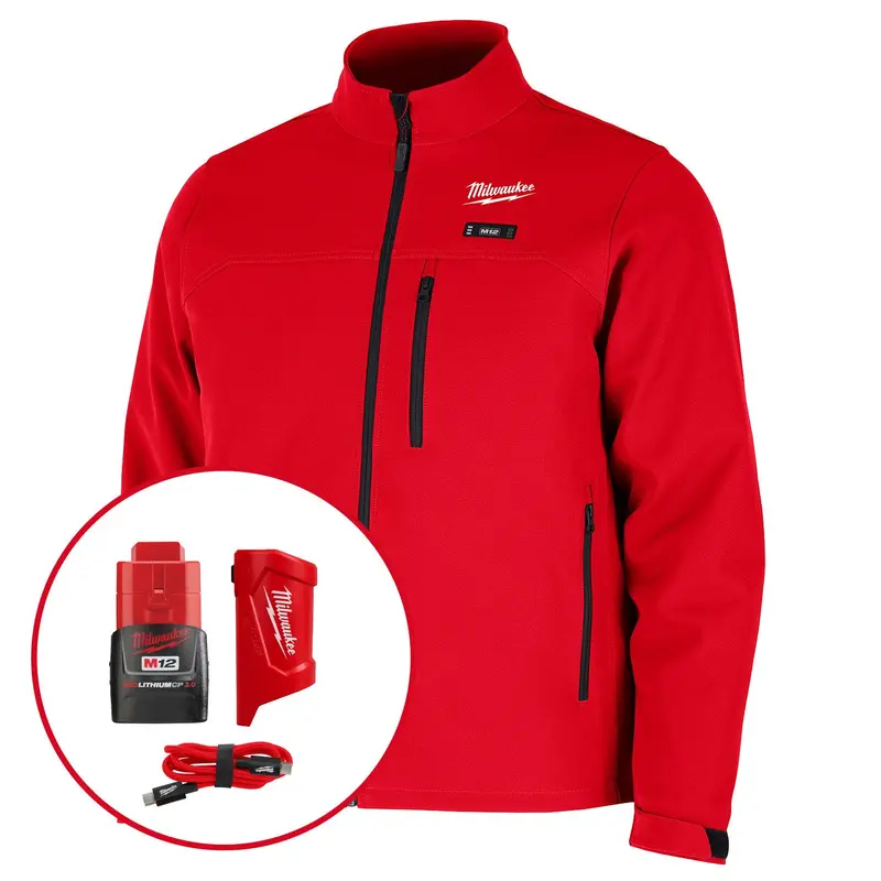 Milwaukee M100 M12 Heated TOUGHSHELL Jacket w/ HEXON Technology