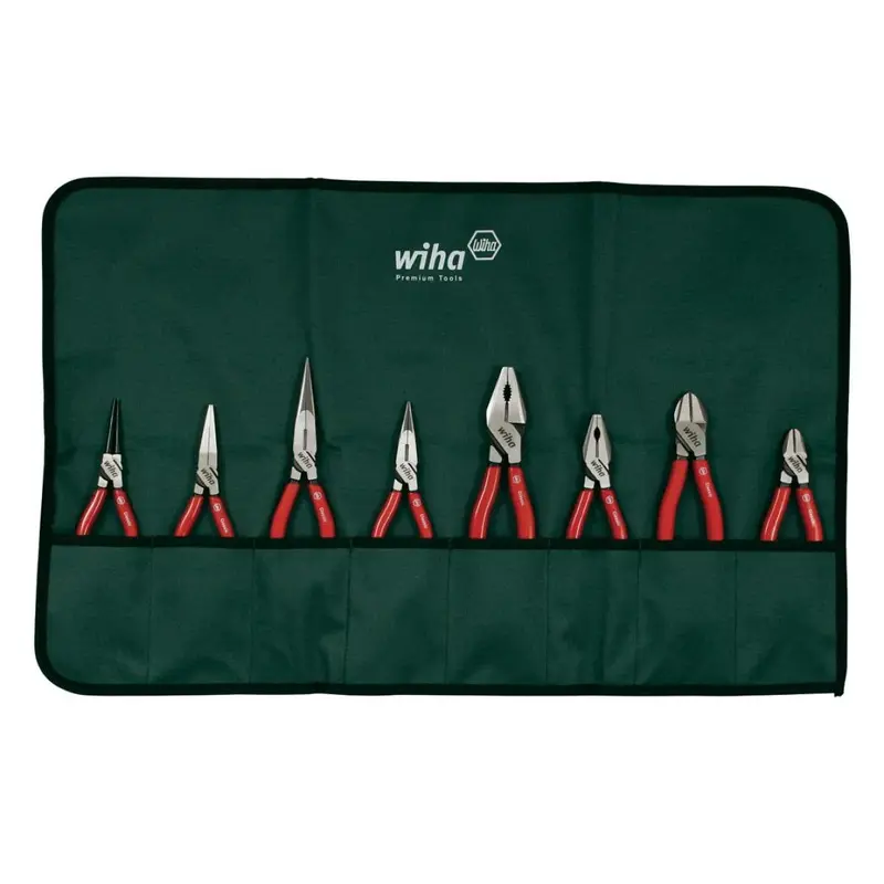 Wiha 32608 Soft Grip Pliers/Cutters 8 Piece Set