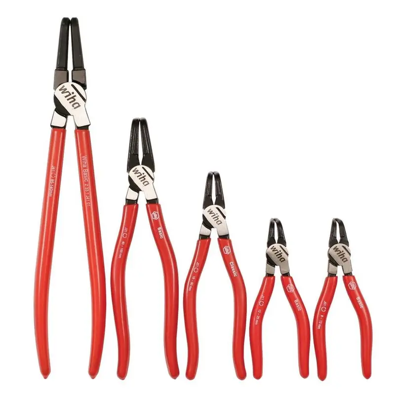 Wiha 32627 90 Angle Internal Ring Pliers 5 Piece Set