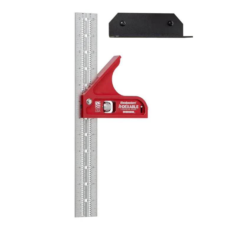 Woodpeckers CSQ-ST-20 in-DEXABLE Combo Square - Standard - 12 Inch Blade