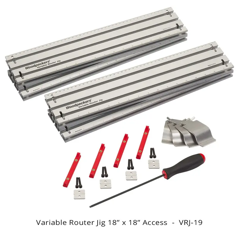 Woodpeckers VRJ-19 Variable Router Jig, 18" x 18"