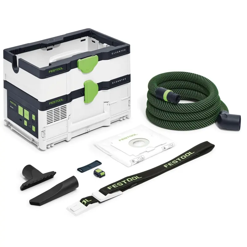 Festool 576941 CTC SYS Cordless Dual-18V Mobile HEPA Dust Extractor, Tool Only