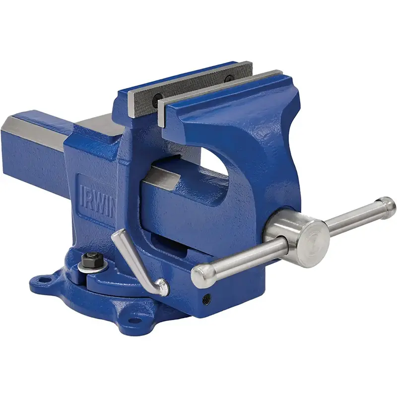 Irwin 1959551 Quick-Adjusting Bench Vise, 4"