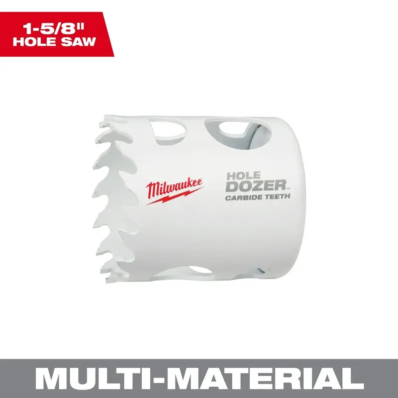 Milwaukee 49-56-0714 1-5/8-in HOLE DOZER with Carbide Teeth Hole Saw