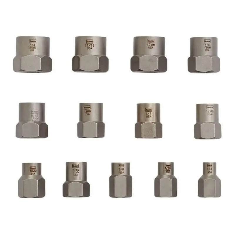 Irwin 54113 HANSON Professional's Industrial Bolt Extractor 13 Piece Set