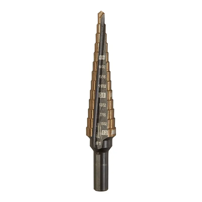 Milwaukee 48-89-9281 Milwaukee Cobalt Step Bit #1 (1/8-Inch - 1/2-Inch)
