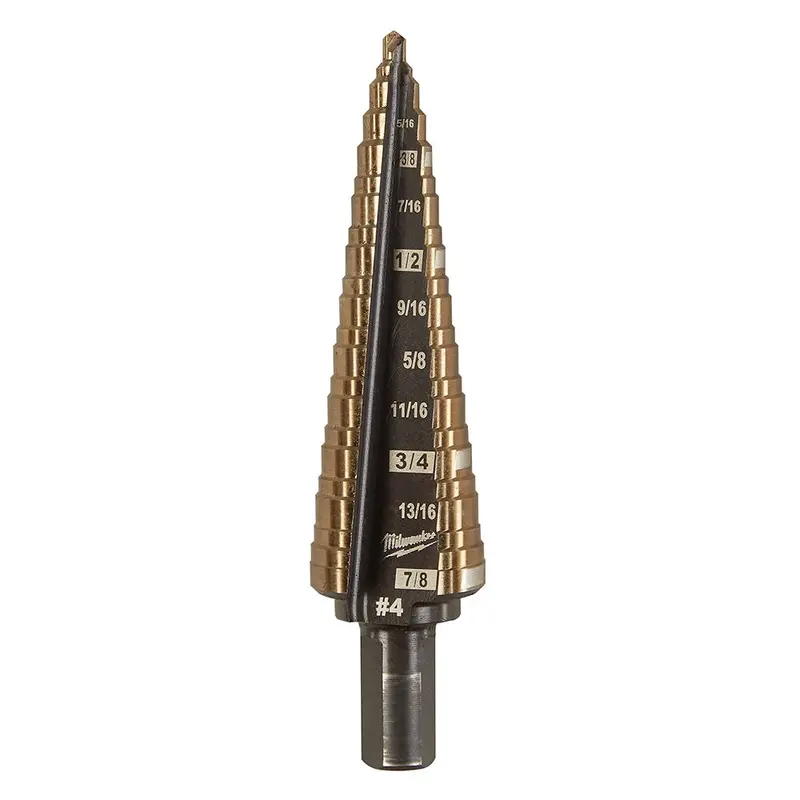 Milwaukee 48-89-9284 Milwaukee Cobalt Step Bit #4 (3/16-Inch - 7/8-Inch)