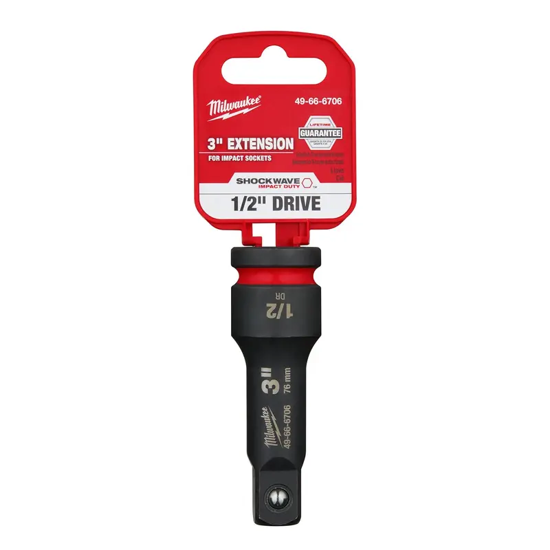 Milwaukee 49-66-6706 SHOCKWAVE Impact Duty 1/2-Inch Drive 3-Inch Extension