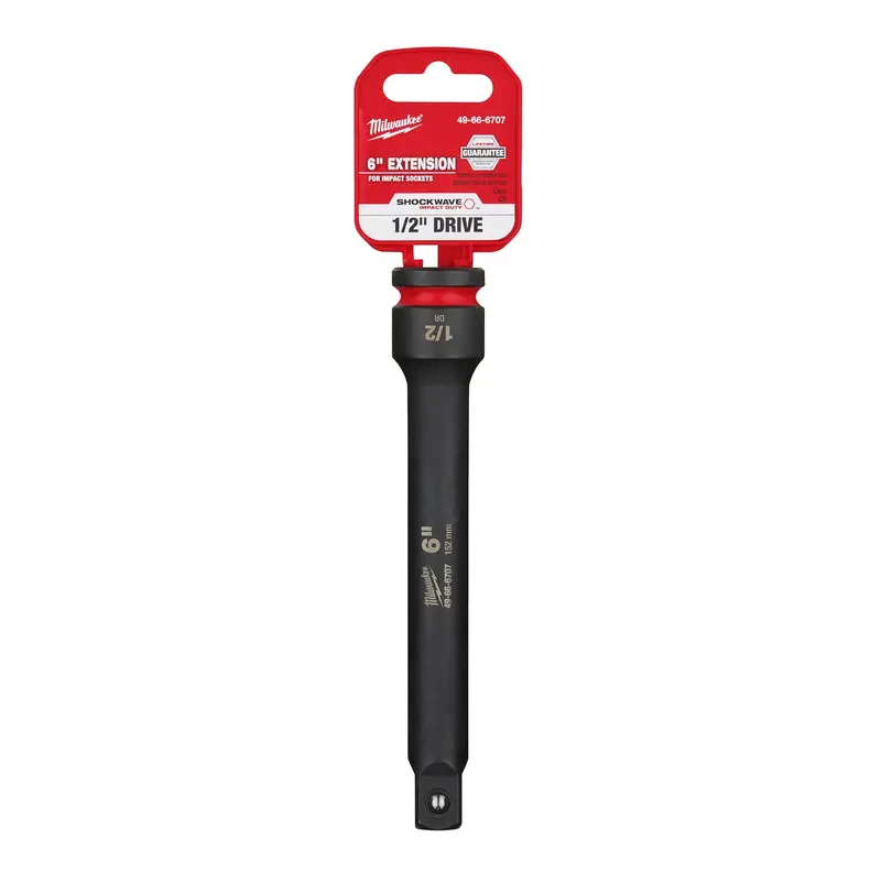 Milwaukee 49-66-6707 SHOCKWAVE Impact Duty 1/2-Inch Drive 6-Inch Extension