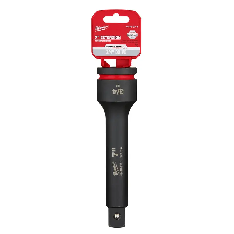 Milwaukee 49-66-6710 SHOCKWAVE Impact Duty 3/4-Inch Drive 7-Inch Extension