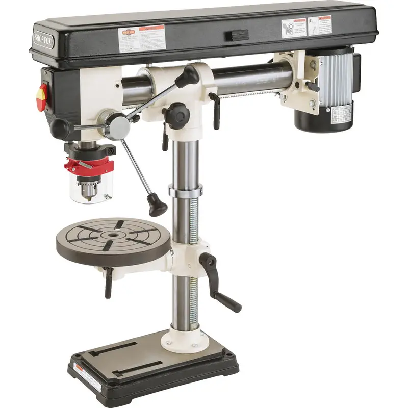 Shop Fox W1669 1/2 HP 34-Inch Benchtop Radial Drill Press