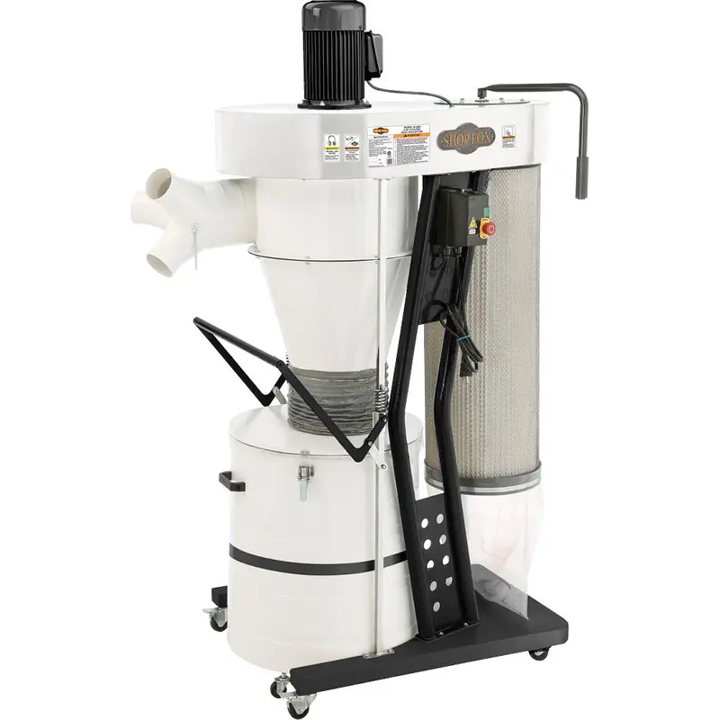 Shop Fox W1869 3 HP Portable Cyclone Dust Collector