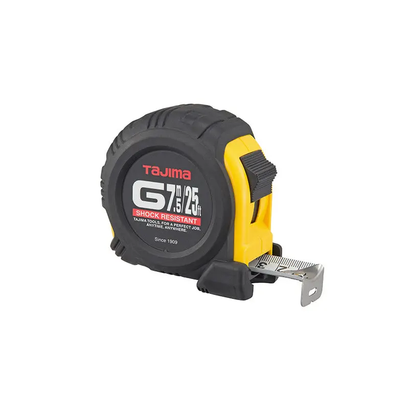 Tajima G-25/7.5mBW G-Series Standard and Metric Scale 25-ft. 75m Tape Measure