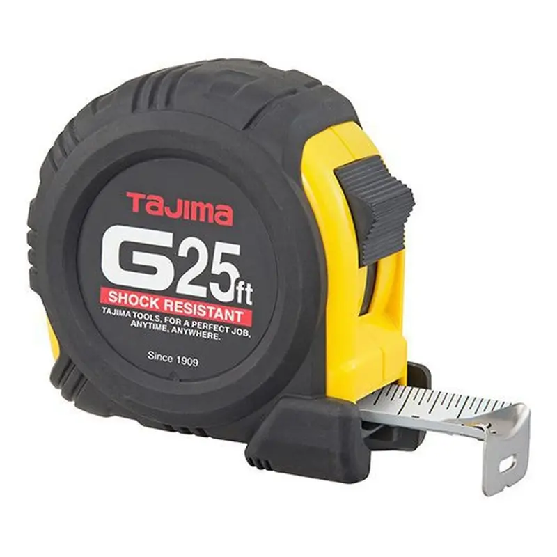 Tajima G-25BW G-Series Standard Scale 25-ft. Tape Measure