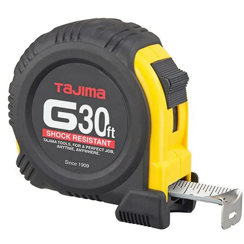 Tajima G-30BW G-Series Standard Scale 30-ft. Tape Measure