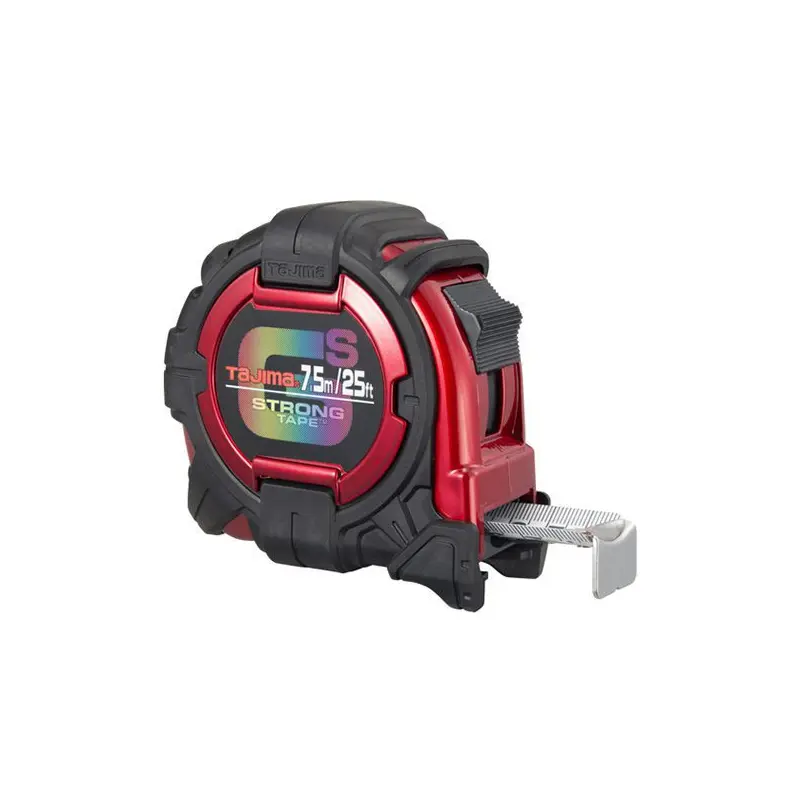 Tajima GS-25/7.5mBW GS-Lock Standard and Metric Scale 25-ft. 75m Tape Measure