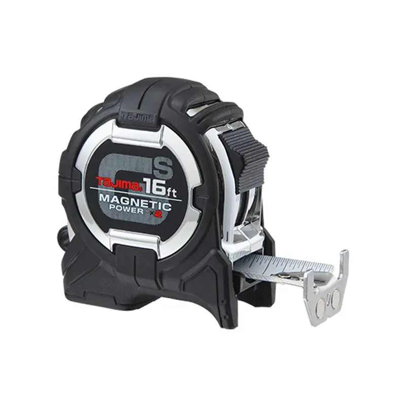 Tajima GS-SC16BW GS-Lock, 16-ft. x 1-in. Strong Tape and Magnetic Power x 2 With Compatible Clip