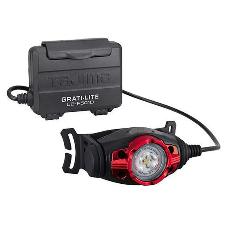 Tajima LE-f501D Grati-Lite, Wide-Angle Beam Headlamp With Separate Battery Compartment