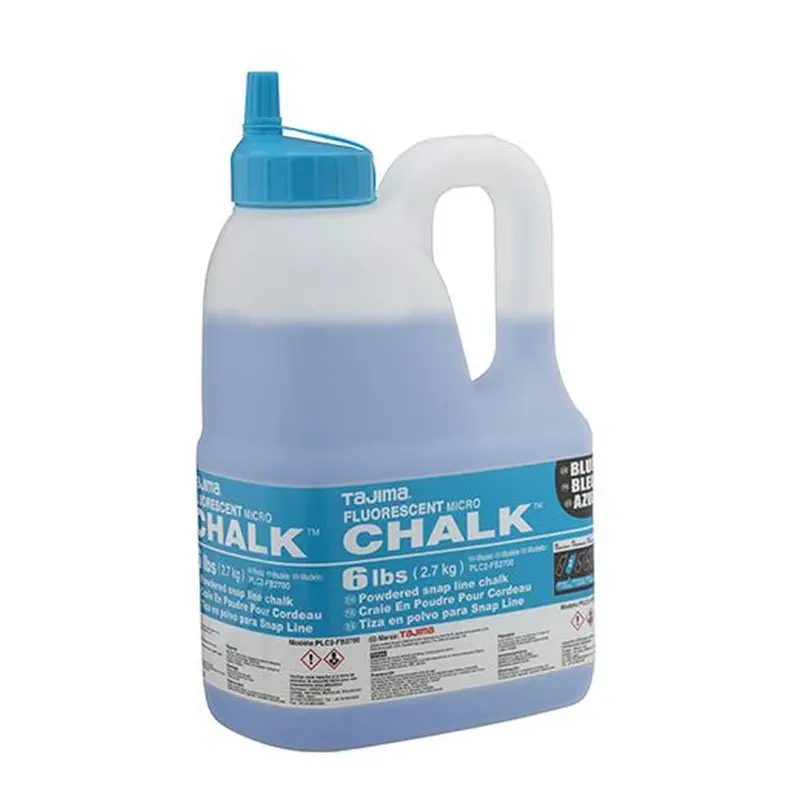 Tajima PLC2-fB2700 Micro Chalk Fluorescent Blue 6-Lbs. 27-kg.