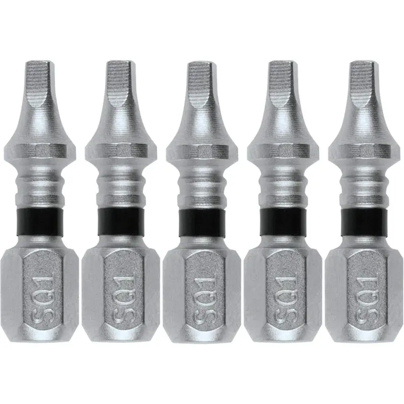 Makita E-00577 Impact XPS #1 Square 1" Insert Bit, 5/pk