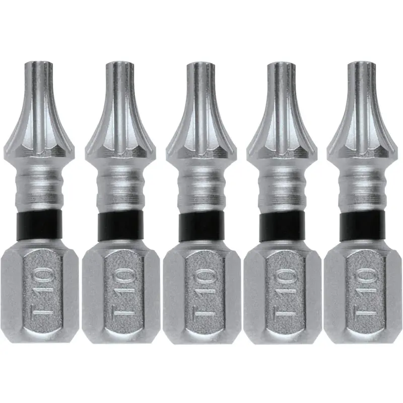 Makita E-00608 Impact XPS T10 Torx 1" Insert Bit, 5/pk