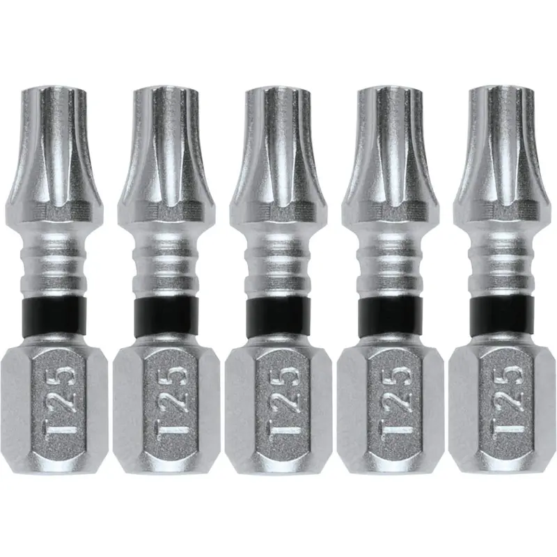 Makita E-00636 Impact XPS T25 Torx 1" Insert Bit, 5/pk