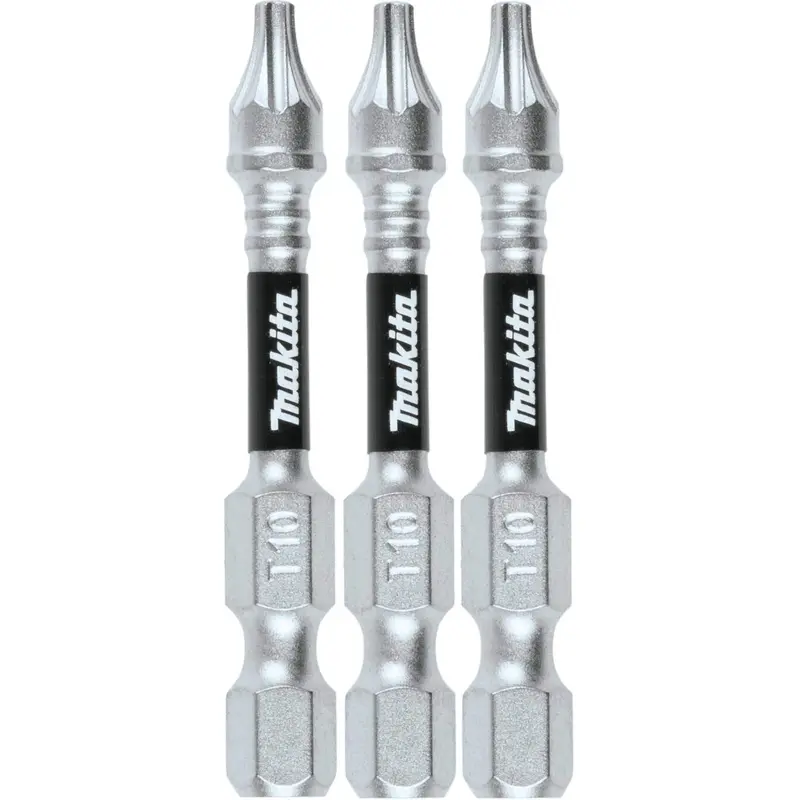 Makita E-00826 Impact XPS T10 Torx 2" Power Bit, 3/pk
