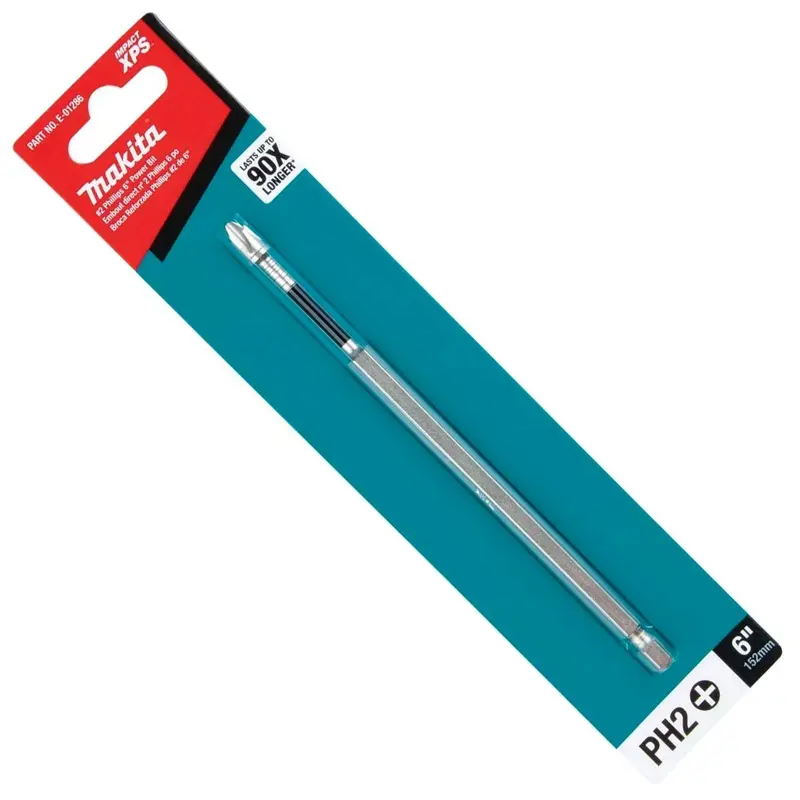 Makita E-01286 Impact XPS #2 Phillips 6" Power Bit