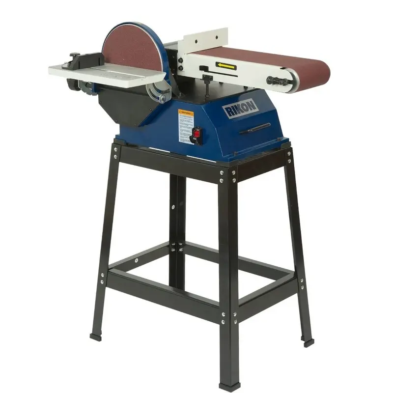 Rikon 50-122 6" x 48" Belt /10" Disc Sander w/Stand