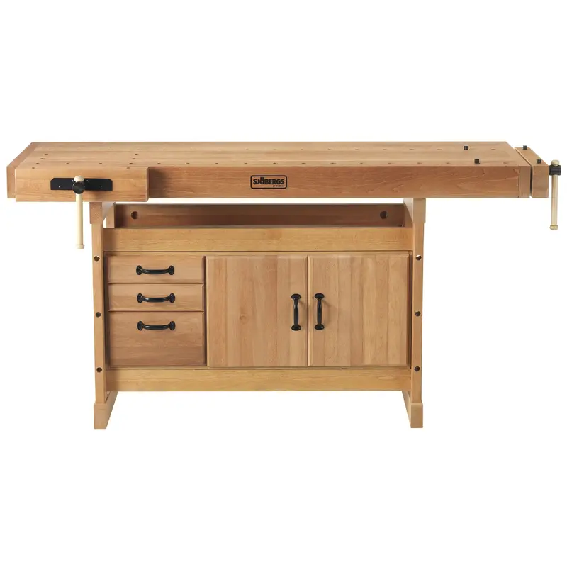 Sjobergs SJO-99937K Scandi Plus 1825 Workbench + SM03 Cabinet and Scandi Plus Accessory Kit