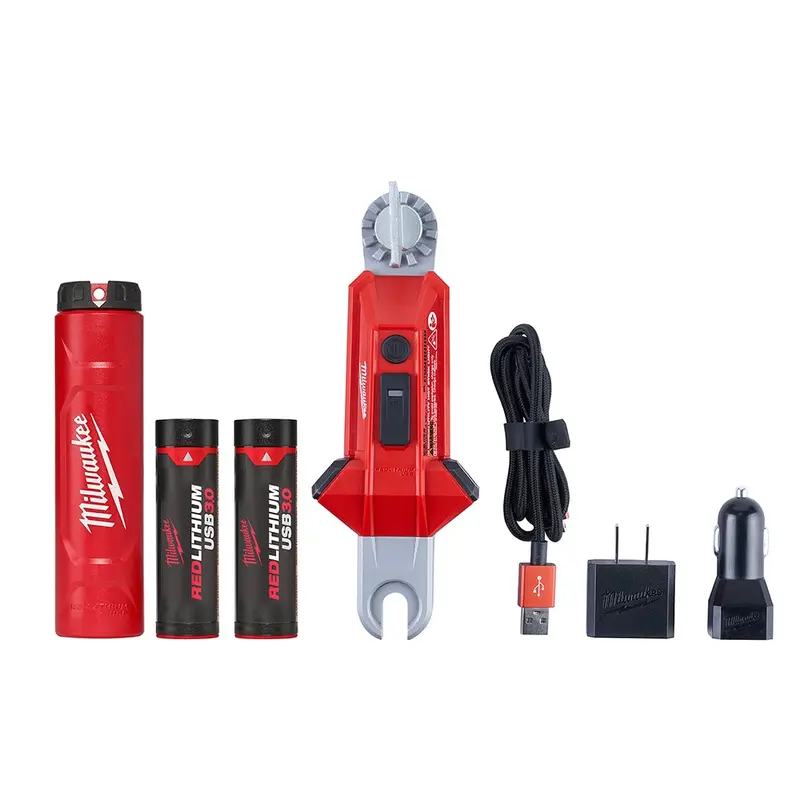 Milwaukee 2119-22 REDLITHIUM USB 350-Lumen Utility Hot Stick Light