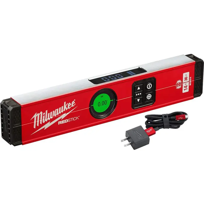 Milwaukee MLDIG14 REDSTICK 14" Digital Level w/ PIN-POINT Measurement Technology