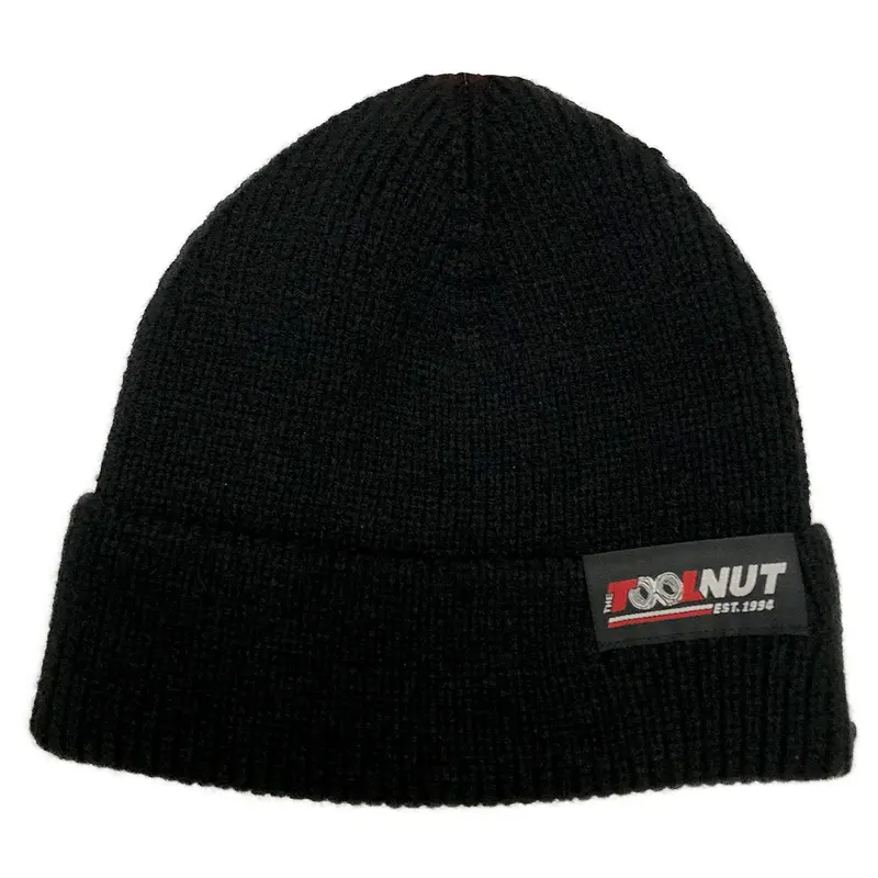 Tool Nut Official Logo Beanie, Black