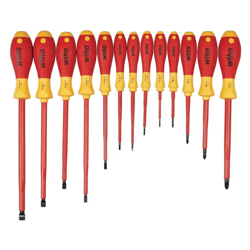 Wiha 32094 Insulated Slotted/Phillips Screwdrivers 13 Piece Set