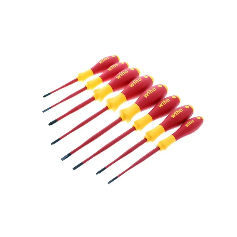 Wiha 32197 8-Piece Insulated Slimline Screwdriver Set