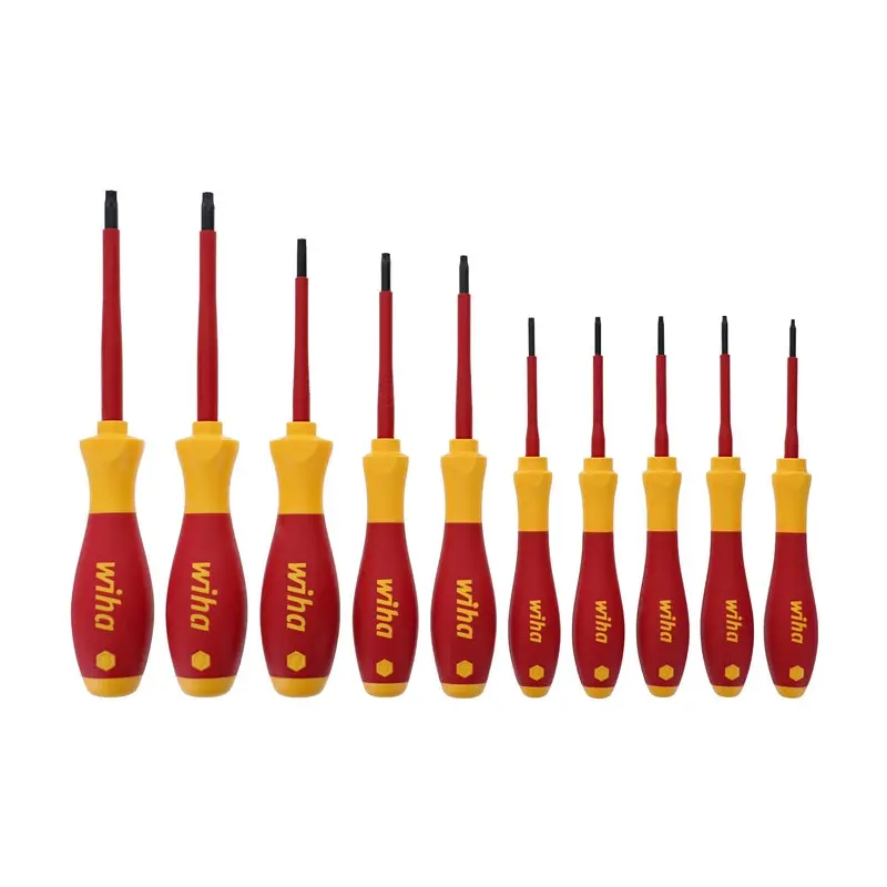 Wiha 32592 10-Piece Insulated SoftFinish Torx Screwdriver Set
