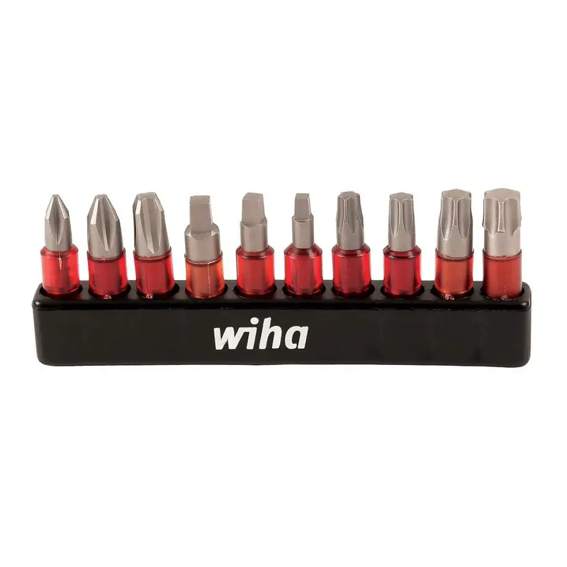 Wiha 76881 Terminator Impact Insert Phillips, Torx, Square 10-Piece Set