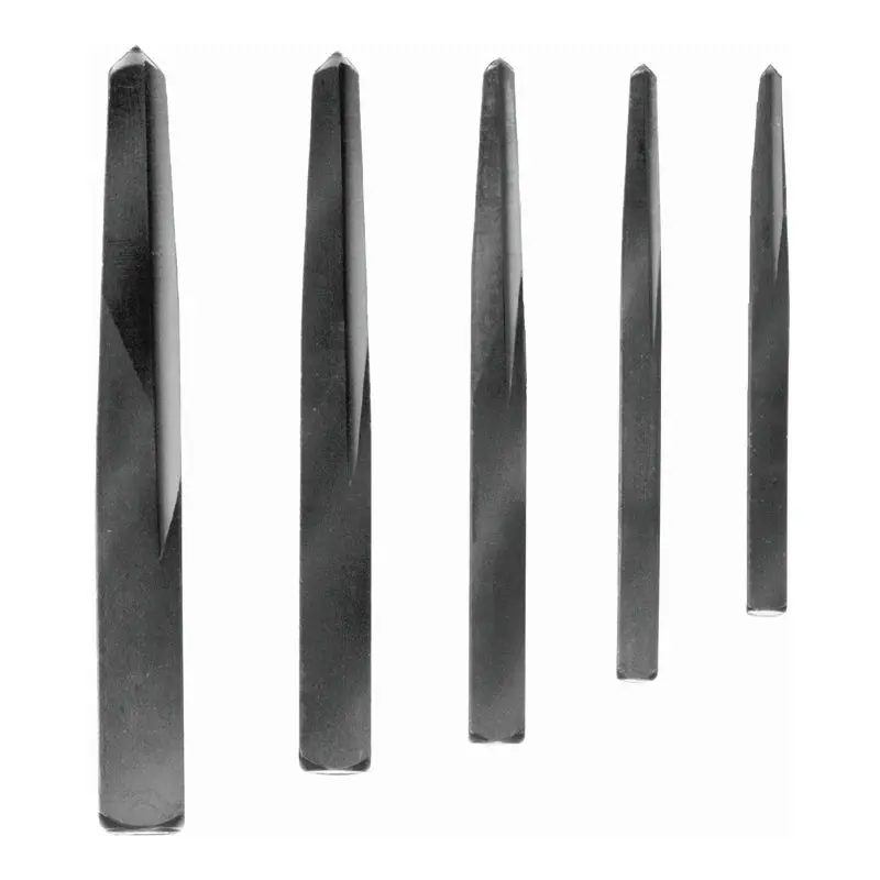 Bosch BSTE500 5-Piece Straight Flute High-Carbon Steel Screw Extractor Set