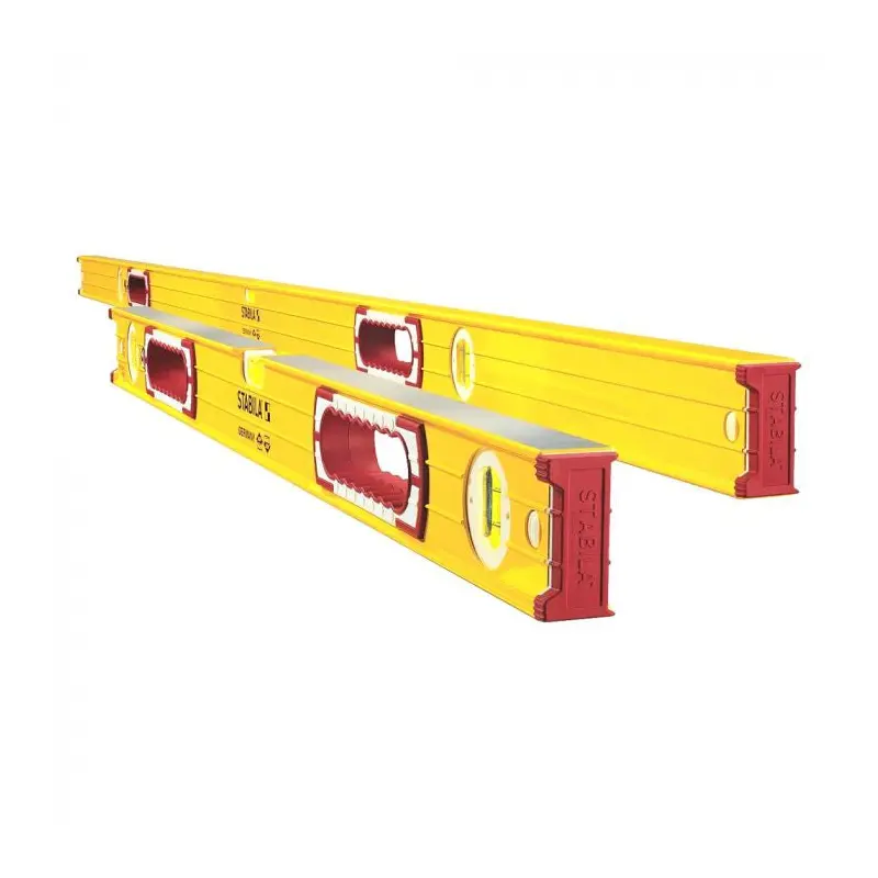Stabila 37832 58-inch & 32-inch Type 196 2-Piece Spirit Level Set