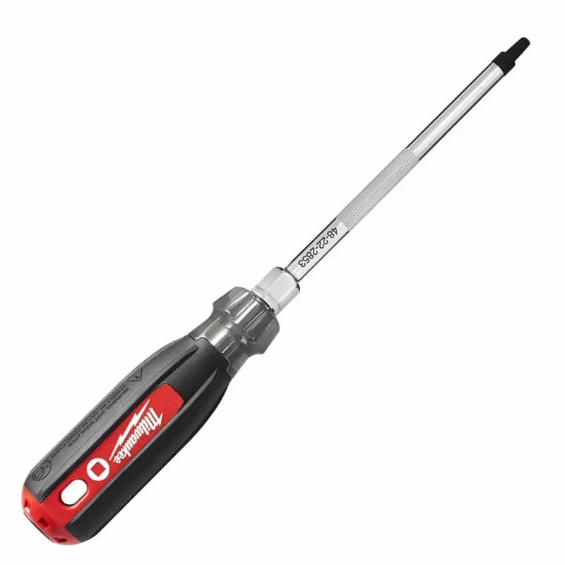 Milwaukee 48-22-2853 #3 Square - 6" Cushion Grip Screwdriver