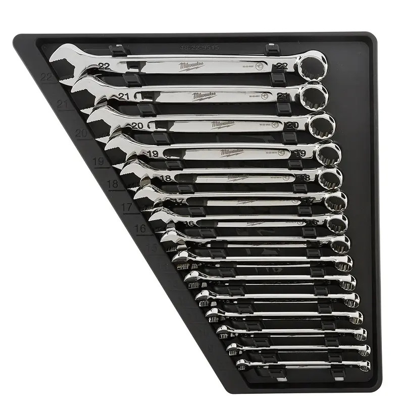 Milwaukee 48-22-9515 15-Piece  Combination Wrench Set - Metric