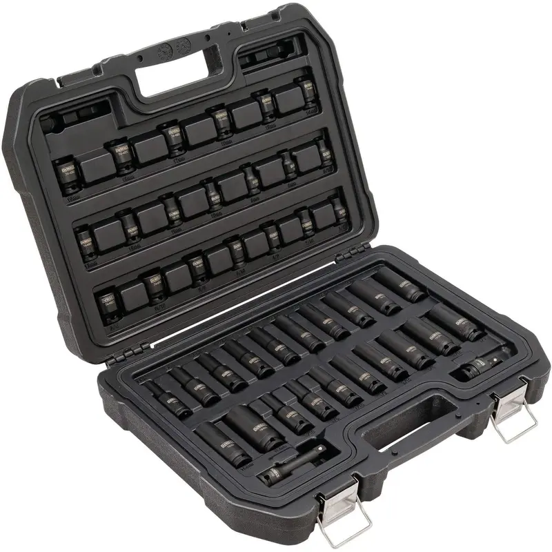 Dewalt DWMT19248 42 Piece 3/8-in Drive Combination Impact Socket Set - 6 Point