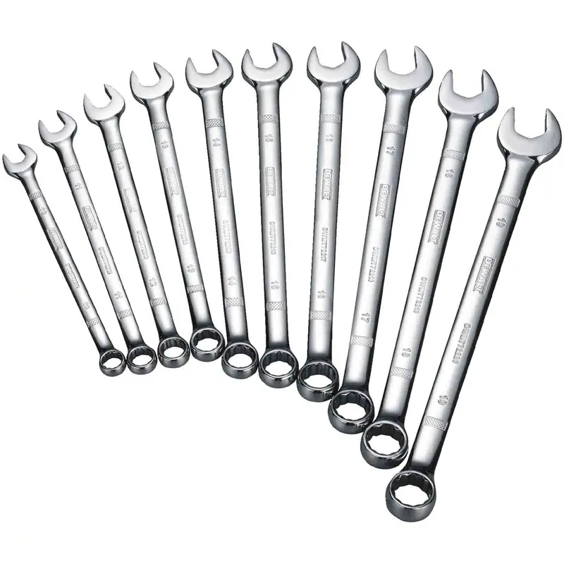 Dewalt DWMT72166 10 Piece Combination Metric Wrench Set