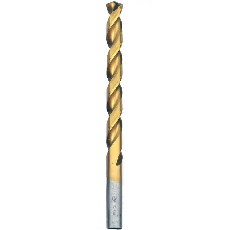 Bosch TI2151 3/8 In. x 5 In. Titanium-Coated Drill Bit