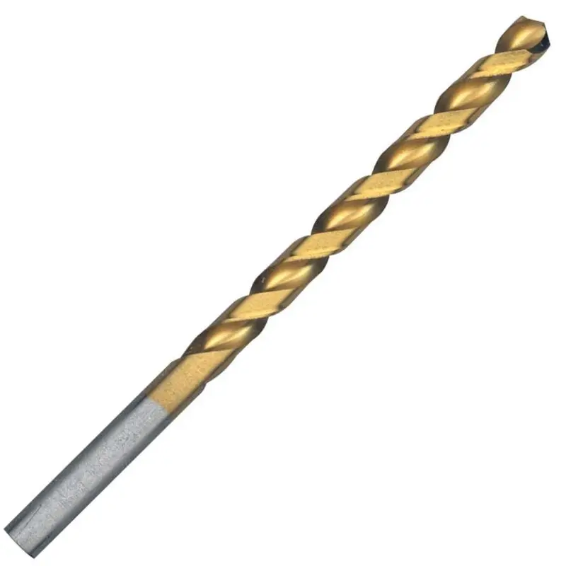 Bosch TI4142 12-Piece 15/64 In. x 13-7/8 In. Titanium-Coated Drill Bit