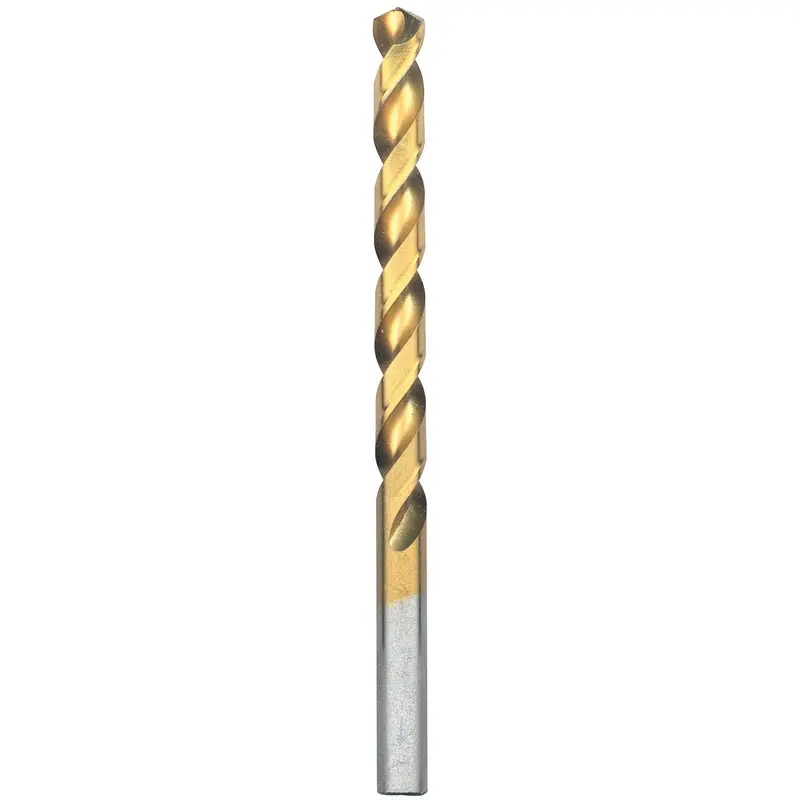 Bosch TI4146 6-Piece 19/64 In. x 4-3/8 In. Titanium-Coated Drill Bit