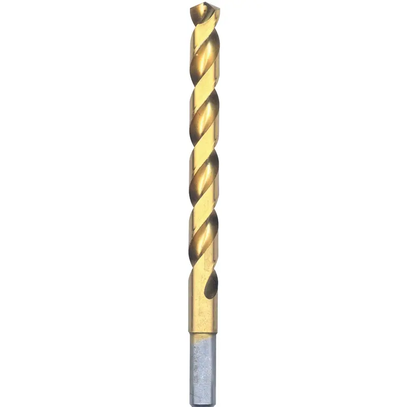 Bosch TI4154 6-Piece 27/64 In. x 5-3/8 In. Titanium-Coated Drill Bit