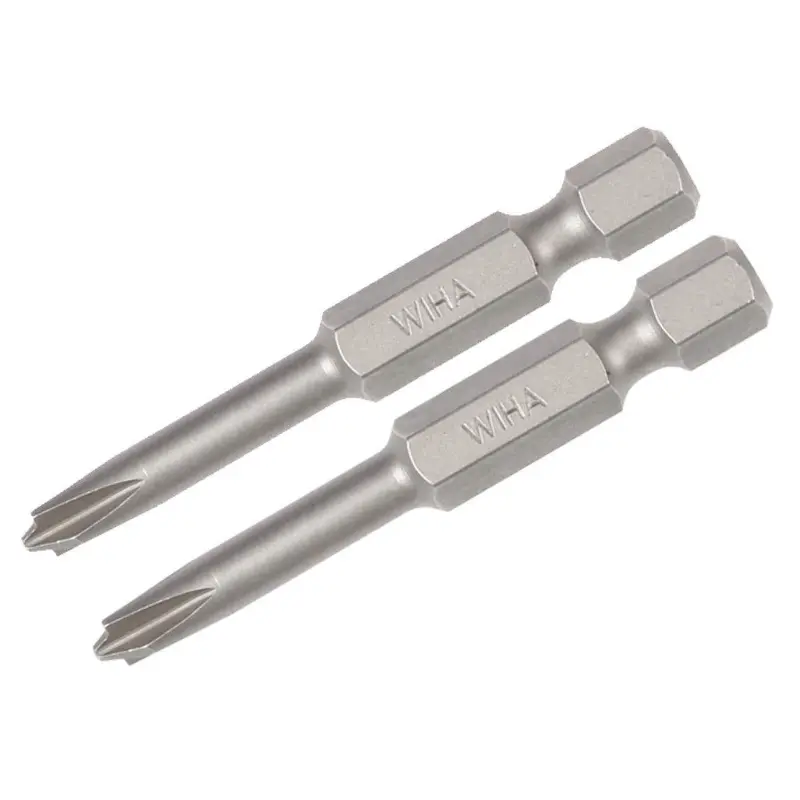 Wiha 71456 Xeno Terminal Block Power Bit #2x50 2Pk